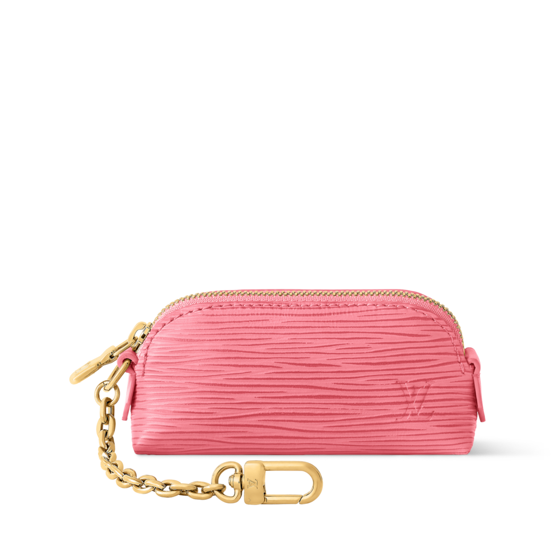 Cosmetic Lipstick Pouch Epi Leather - Wallets and Small Leather